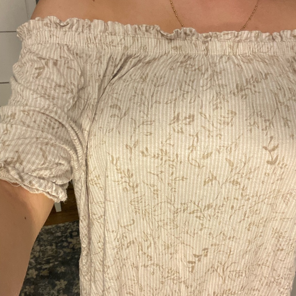 off the shoulder top